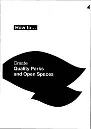 How to create quality parks and open spaces