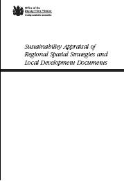 Sustainability appraisal of regional spatial strategies and local development documents