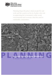 Regional spatial strategy monitoring: a good practice guide