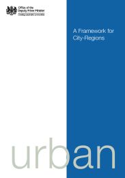 Framework for city-regions