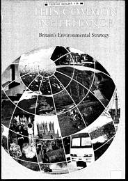 This common inheritance: Britain's environmental strategy. Cm 1200