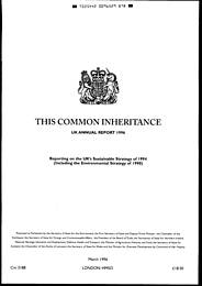 This common inheritance: UK annual report 1996. Cm 3188