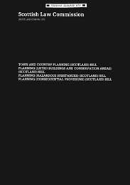 Town and country planning (Scotland) bill, Planning (listed buildings and conservation areas) (Scotland) bill, Planning (hazardous substances) (Scotland) bill, Planning (consequential provisions) (Scotland) bill. Cm 3644