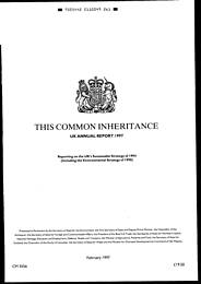 This common inheritance: UK annual report 1997. Cm 3556