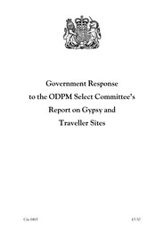 Government response to the ODPM select committee's report on gypsy and traveller sites
