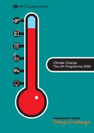 Climate change - the UK programme. Cm 6764