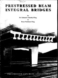 Prestressed beam integral bridges