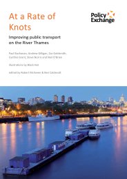 At a rate of knots - improving public transport on the River Thames