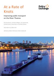 At a rate of knots - improving public transport on the River Thames
