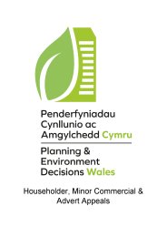 Householder, minor commercial and advert appeals