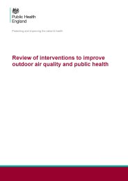 Review of interventions to improve outdoor air quality and public health