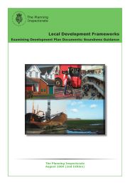 Local development frameworks - examining development plan documents: soundness guidance. 2nd edition