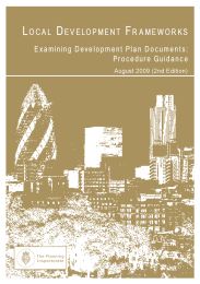 Local development frameworks - examining development plan documents: procedure guidance. 2nd edition