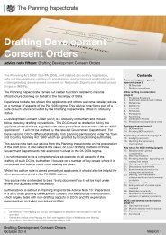 Drafting development consent orders. Version 1, October 2014