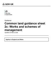 Works and schemes of management