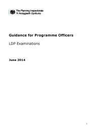 Guidance for programme officers. LDP examinations