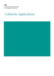 Called-in applications