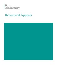 Recovered appeals