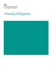 Planning obligations