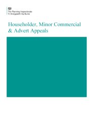 Householder, minor commercial and advert appeals