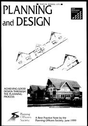 Planning and design: achieving good design through the planning process
