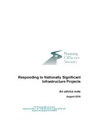 Responding to nationally significant infrastructure projects - an advice note