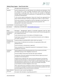 Renegotiating s106 agreements