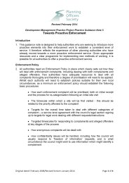 Towards proactive enforcement - revised February 2014