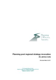 Planning post RSS revocation - revised March 2011