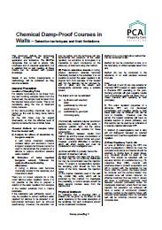 Recognition and causes of condensation