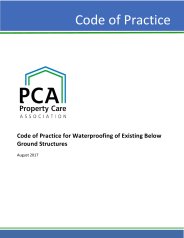 Code of practice for waterproofing of existing below ground structures ...