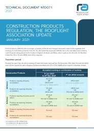 Construction products regulation, NARM update