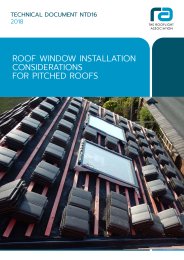 Roof window installation considerations for pitched roofs