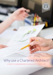 Why use a chartered architect? A guide to commissioning an architect in Scotland