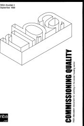 Commissioning quality - RIBA discussion document for working in the ...