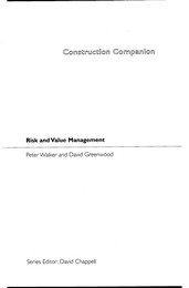 Construction companion to risk and value management