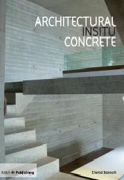 Architectural insitu concrete