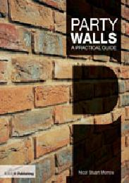 Party walls - a practical guide