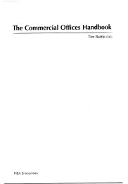 Commercial offices handbook