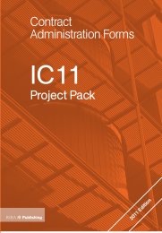 IC 11: Project pack - The Construction Information Service