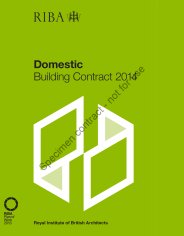 Domestic Building Contract 2014 - The Construction Information Service