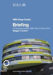 Briefing: a practical guide to RIBA Plan of Work 2013 stages 7, 0 and 1