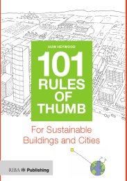 101 Rules of thumb for sustainable buildings and cities