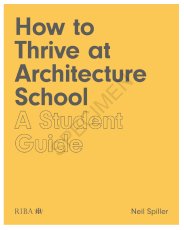 How to thrive at architecture school - a student guide