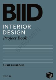 BIID Interior design project book