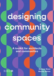 Designing community spaces: A toolkit for architects and communities