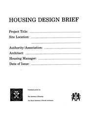 Housing design brief