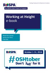 Working at height e-book