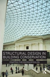 Structural design in building conservation