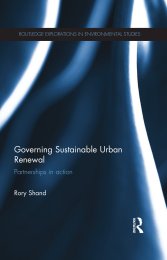 Governing sustainable urban renewal - partnerships in action - The ...